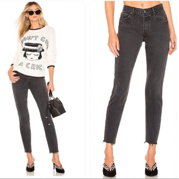 Last Chance Orig $228 GRLFRND Yasmin Mid-Rise Lust for Life Jeans 25 - Picture 7 of 7